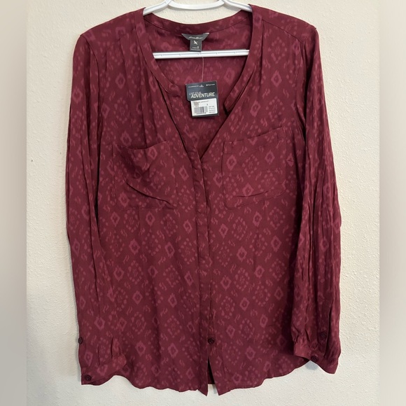 Eddie Bauer Women's Casual Button‎ Up Shirt - Picture 1 of 6